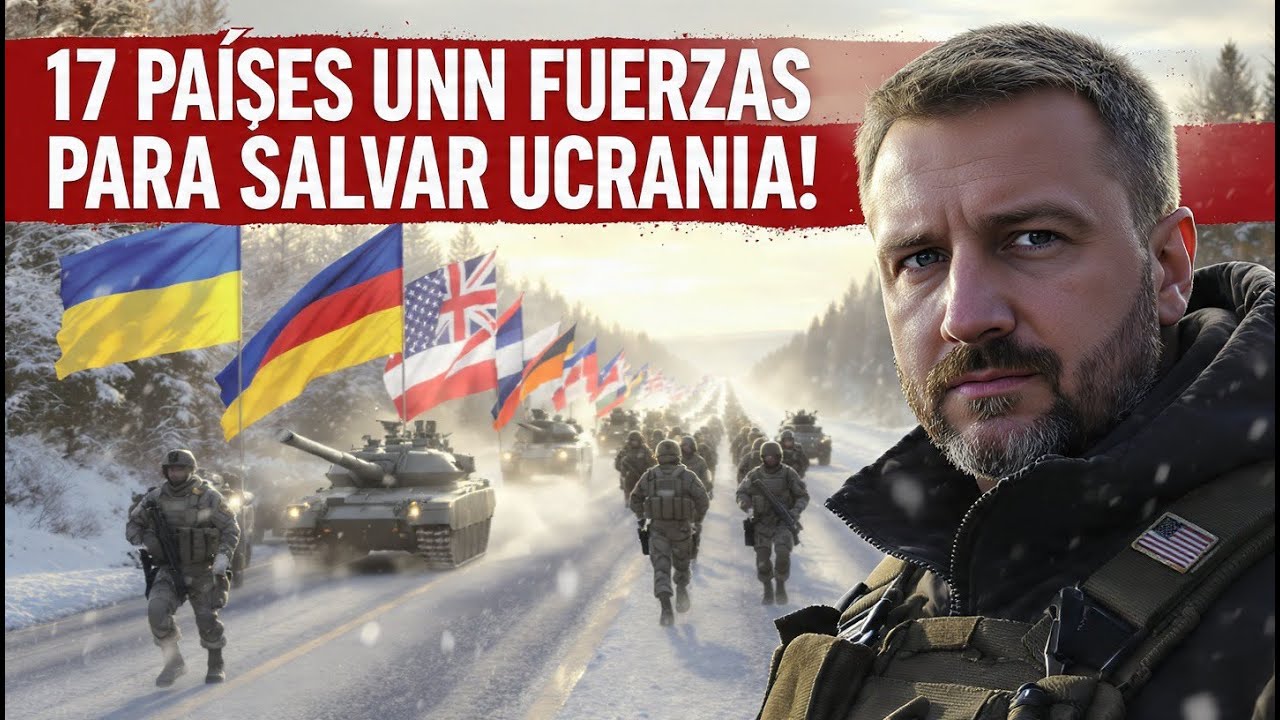 ¡17 Países Unen Fuerzas Para Salvar Ucrania!