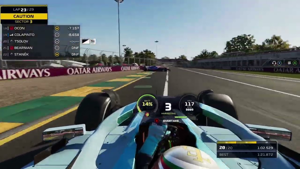 I was just trying to play a My Team Career