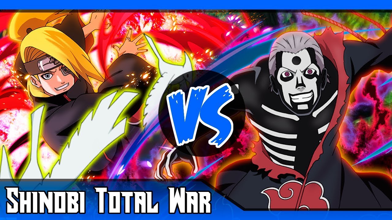 Deidara VS Hidan | ¿Quién ganaría? | SHINOBI TOTAL WAR