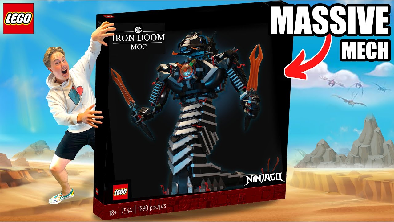 Огромный конструктор LEGO Iron Doom Ninjago...