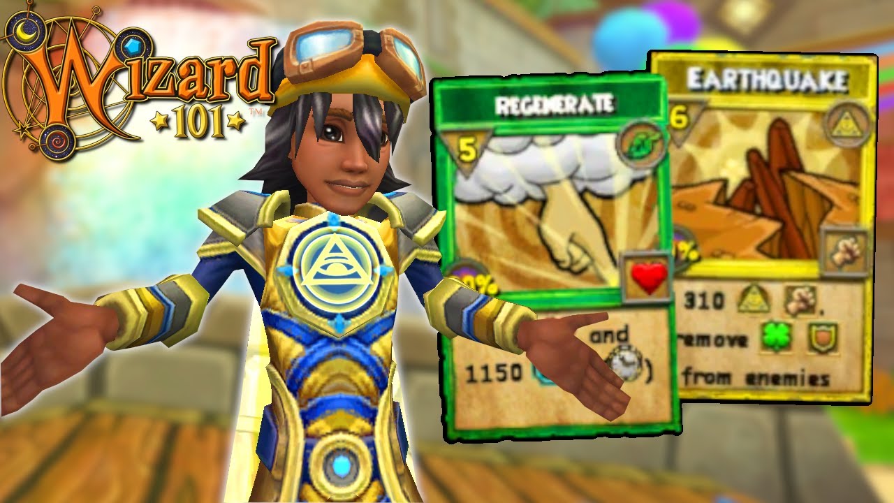 Wizard101 Max Myth PvP: Earthquake AND Heal Spamming Staller!