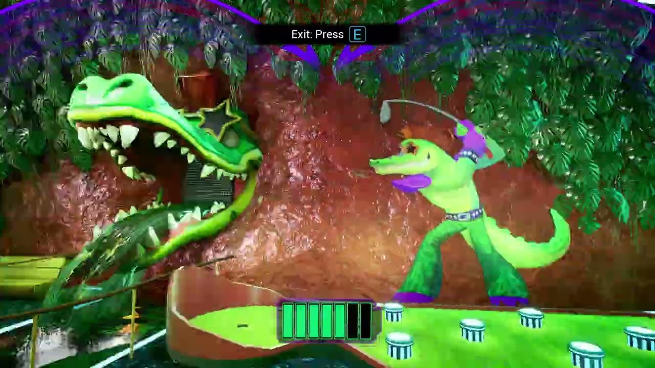 Five Nights at Freddy's Security Breach: touring Monty's Gator Golf as a customer (calming/chill)