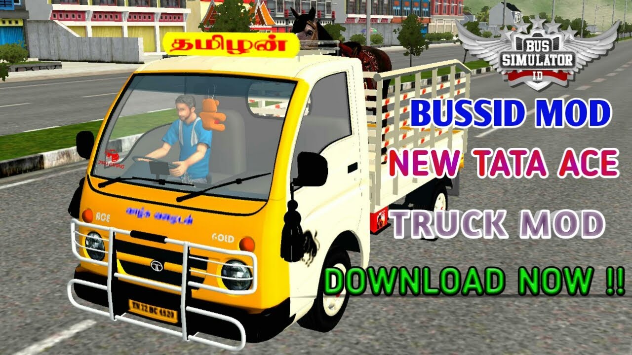 New Tata Ace Mod Released | Mod download | Truck Mod download | Bus simulator indonesia 2