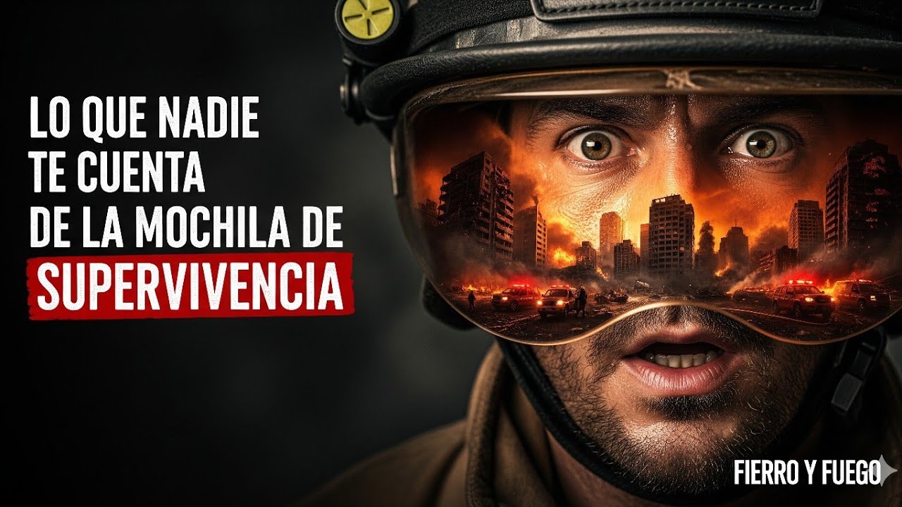 🔥🎒 Probé mi mochila de 72 horas en la vida real y esto pasó 🌧️ mochila de supervivencia, por bombero