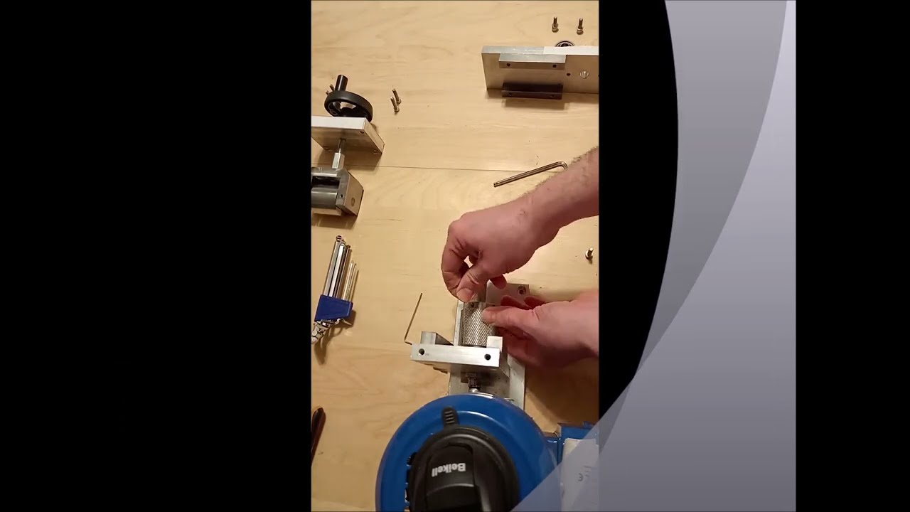 montage du dénudeur de câble rigide(copper wire stripping machine)