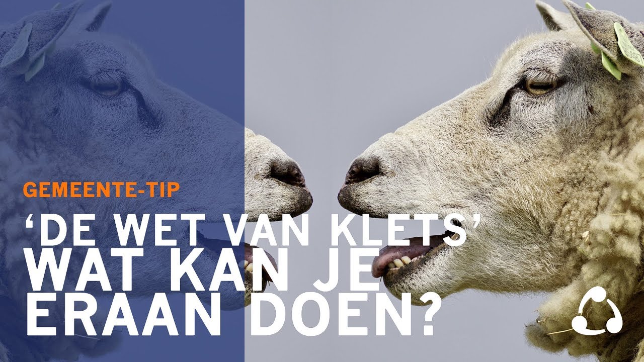 'De wet van klets' wat kun jij eraan doen? | GEMEENTE TIP
