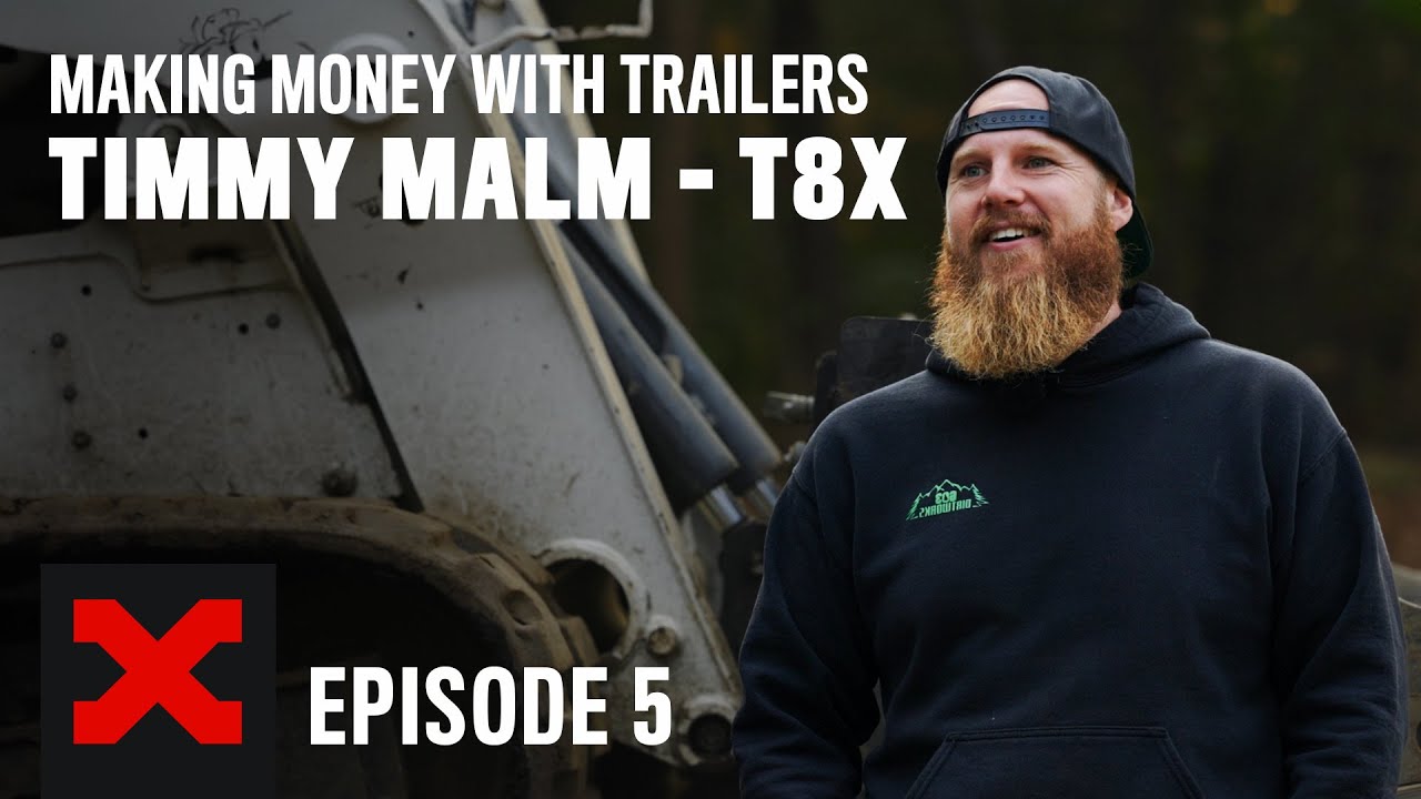 Using a T8X Power Tilt Trailer for Dirt Work | 603 Dirt Works | MAXX-D Trailers