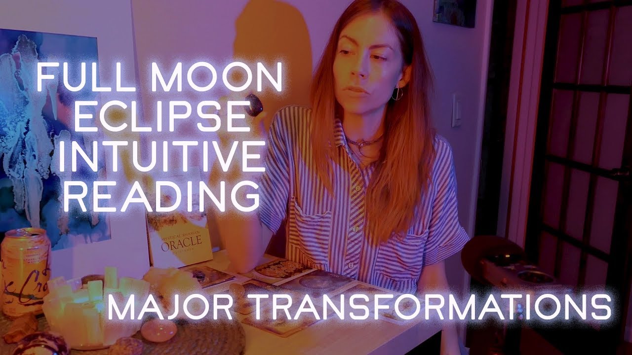 Full Moon Eclipse Intuitive Card Reading, with a little ASMR