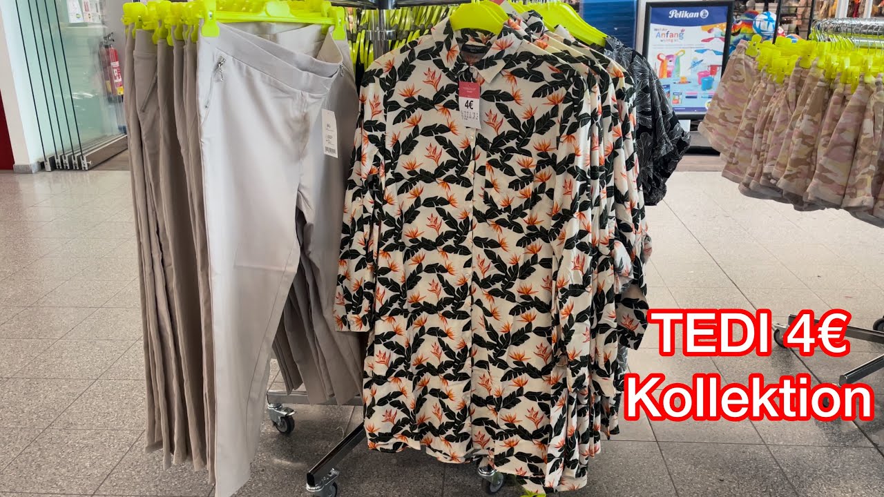 TEDI Damenmode 4&euro; Sommer Neue Kollektion