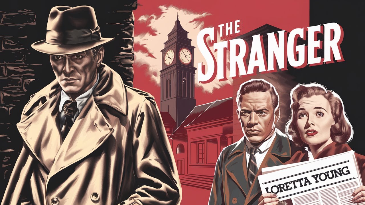 The Stranger (1946) I ORSON WELLES I Film Noir I Remastered