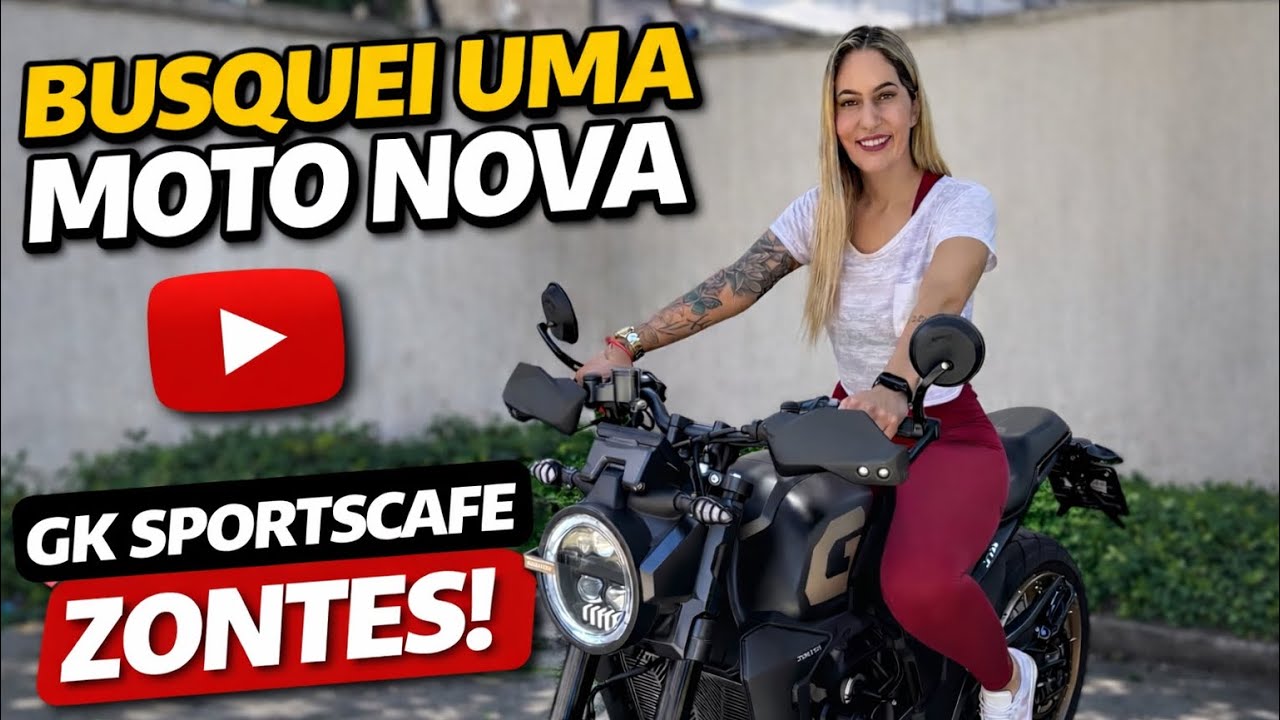 Busquei uma moto nova e me apaixonei… GK Sportscafe!
