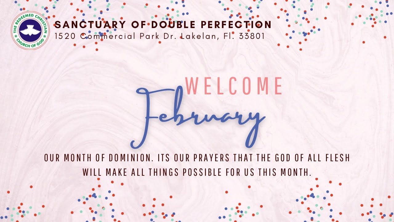 Welcome to February 2026 || Our Month of Dominion in our Year of Possibilities