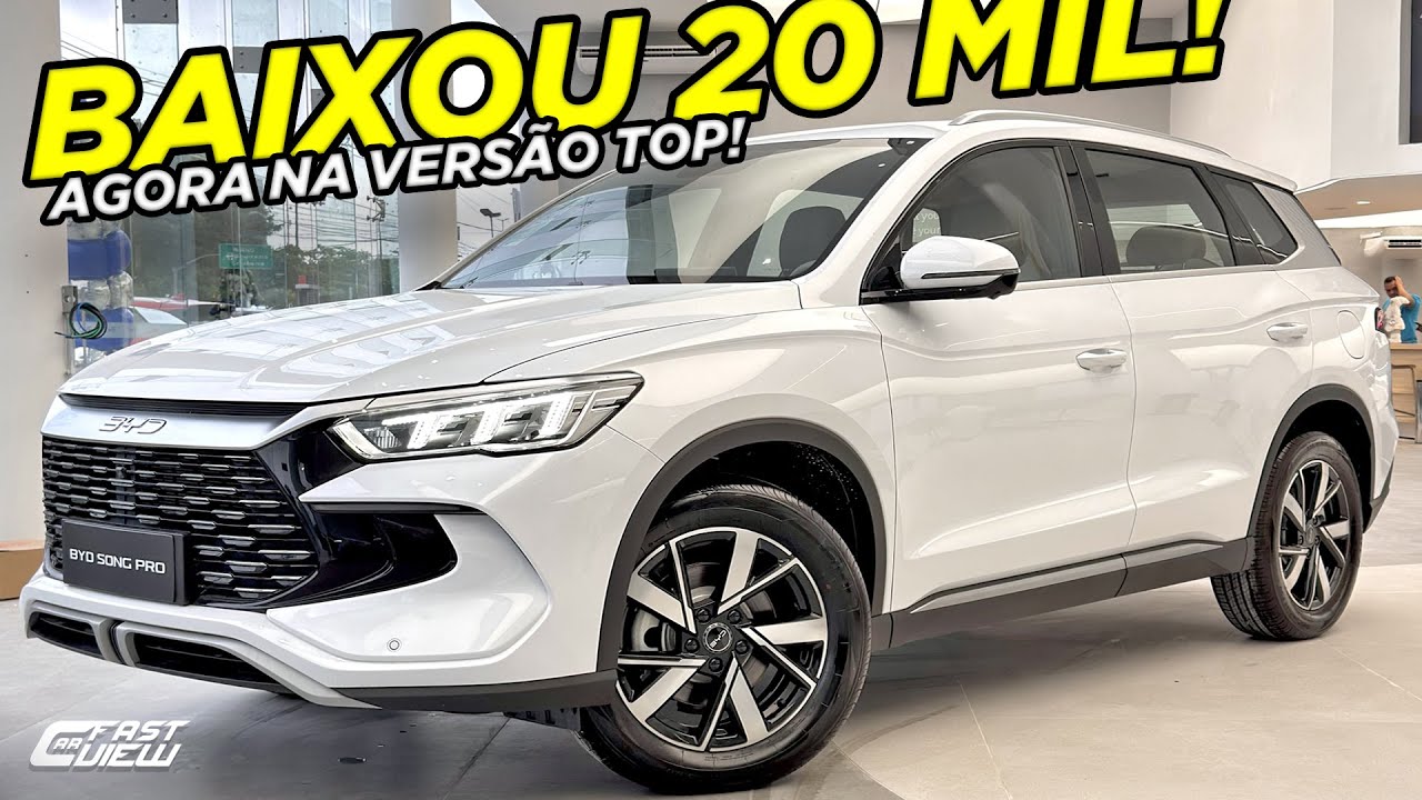 LOUCURA DA BYD QUE VAI HUMILHAR COROLLA CROSS! NOVO SONG PRO 2025 FICOU R$30 MIL +BARATO QUE RIVAIS!