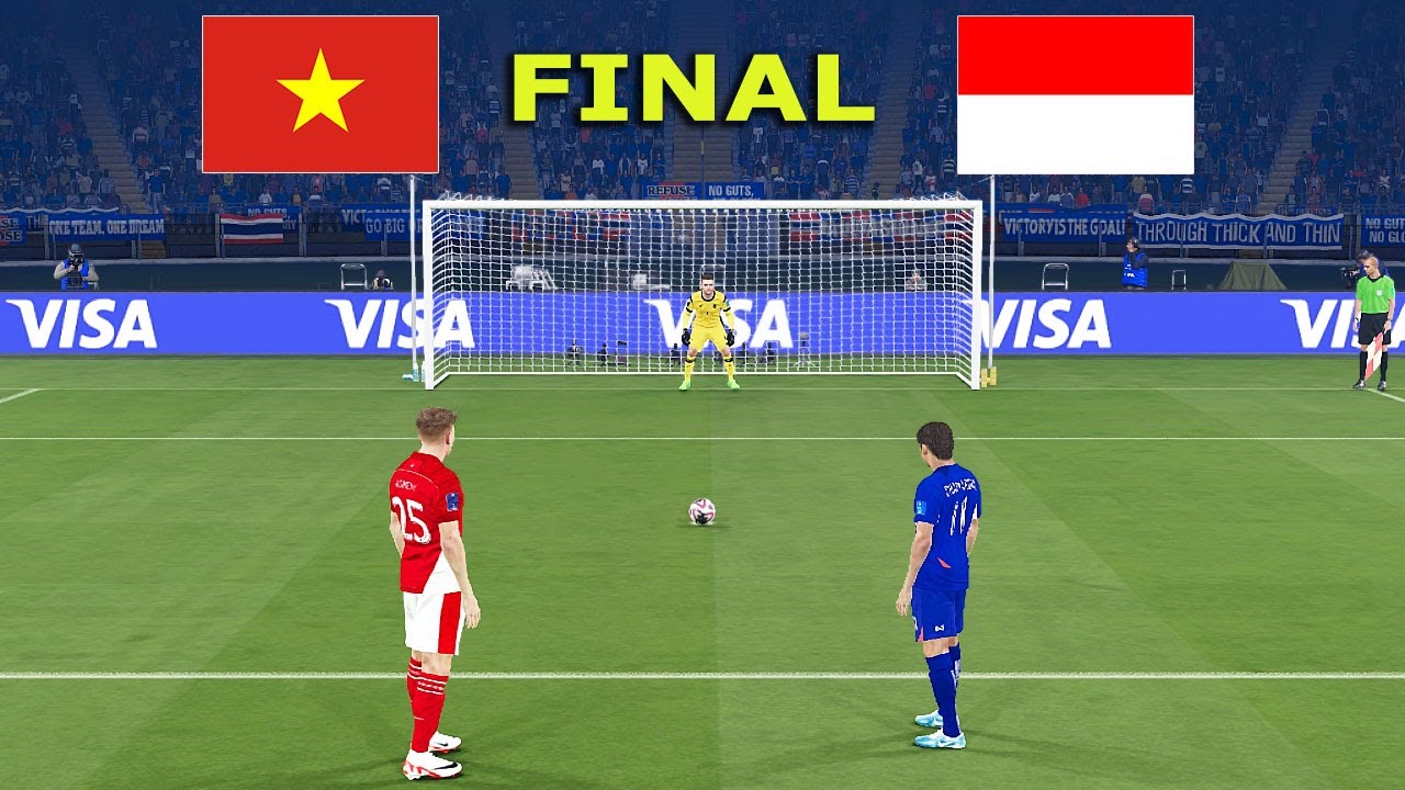 ВЬЕТНАМ — ИНДОНЕЗИЯ — ПЕНАЛЬТЫ — ФИНАЛ | Чемпионат мира по футболу FIFA 2026 в США | Все голы | И...