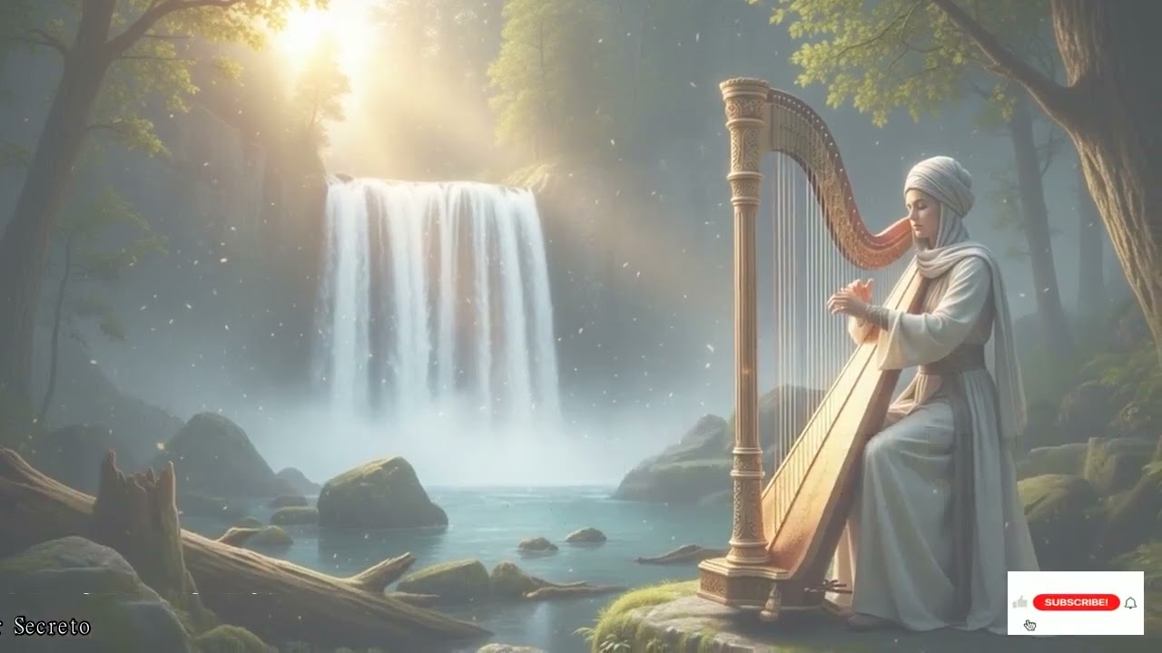 Más De Una Hora De Arpa Profética Con Melodías Suaves Y Drones Para Habitar El Santuario Divino