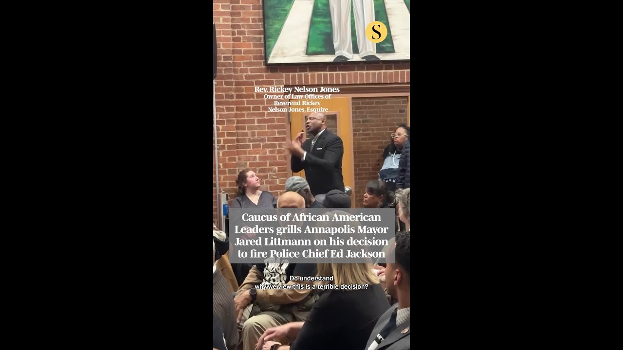 Annapolis Mayor Jared Littmann grilled on his decision to fire Police Chief Ed Jackson