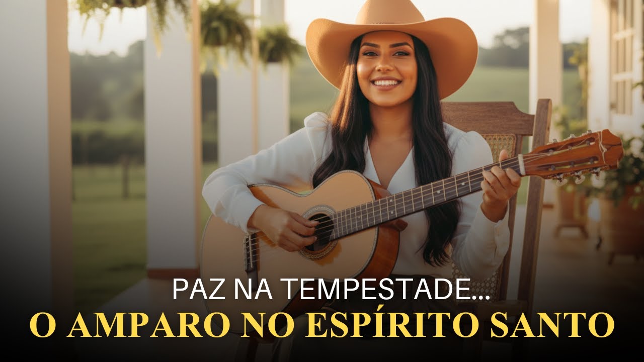 Espírito Santo, Companheiro Fiel🎵Louvor Sertanejo Gospel | Modão Gospel | Luma&Liz