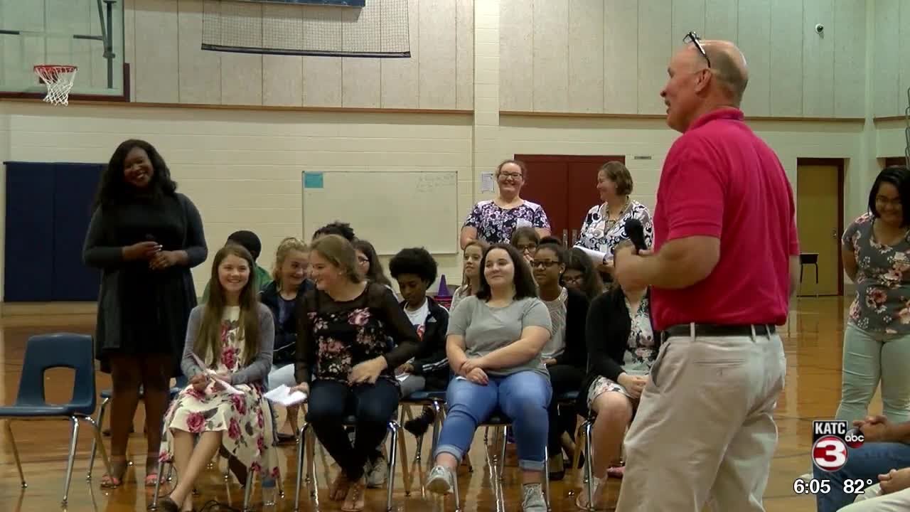 Belle Place Middle School students hold town hall to address gun violence
