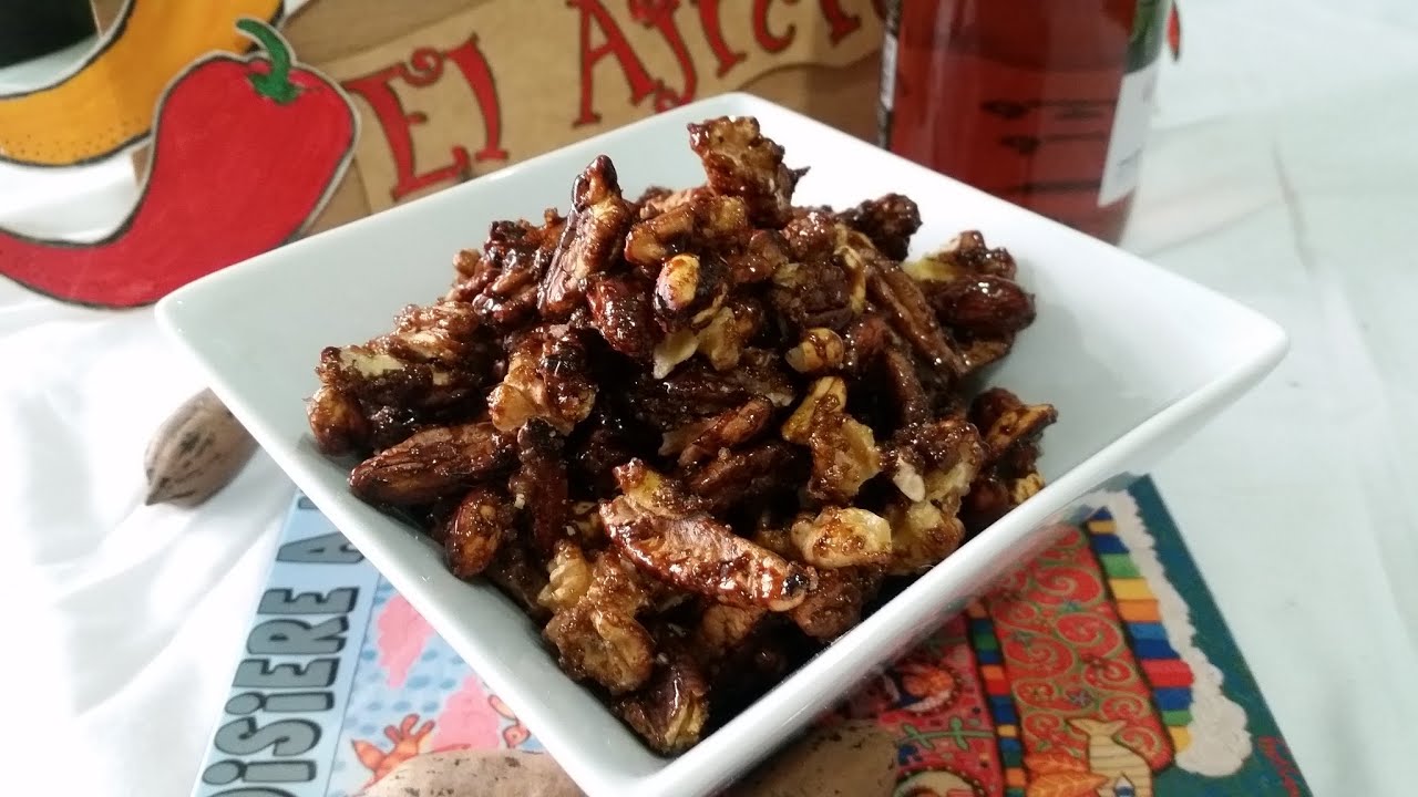 Frutos secos picantes sin horno |Botanas |Aperitivos |Antojos | Homemade spicy nuts #elajicito