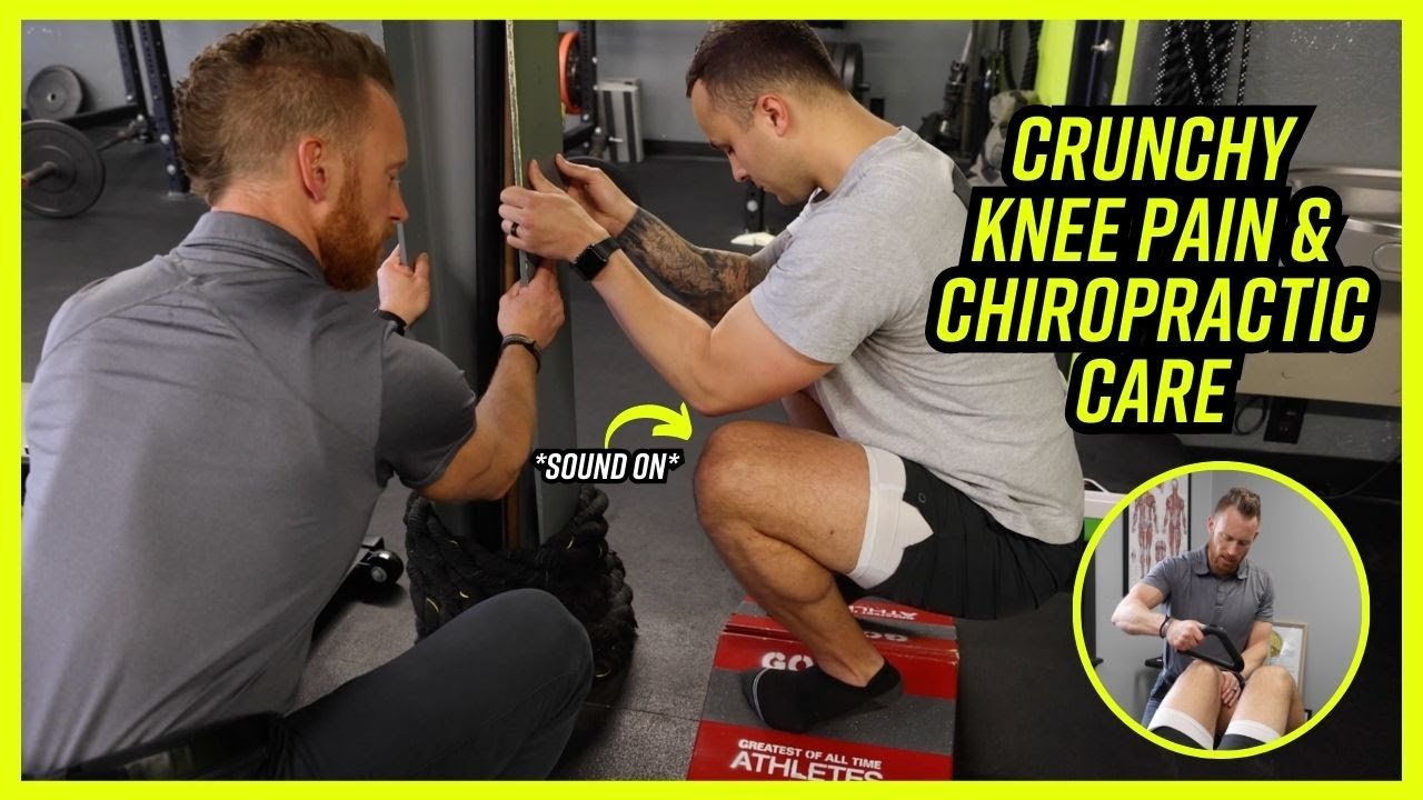 CRUNCHY KNEE PAIN HELPED WITH CHIRO CARE!
