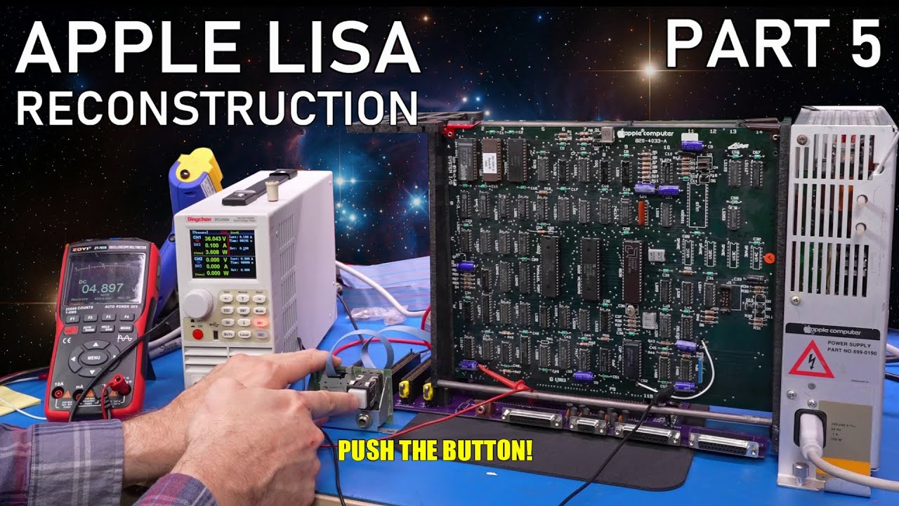 Apple Lisa Part 5: Does the rebuilt Lisa actually work?