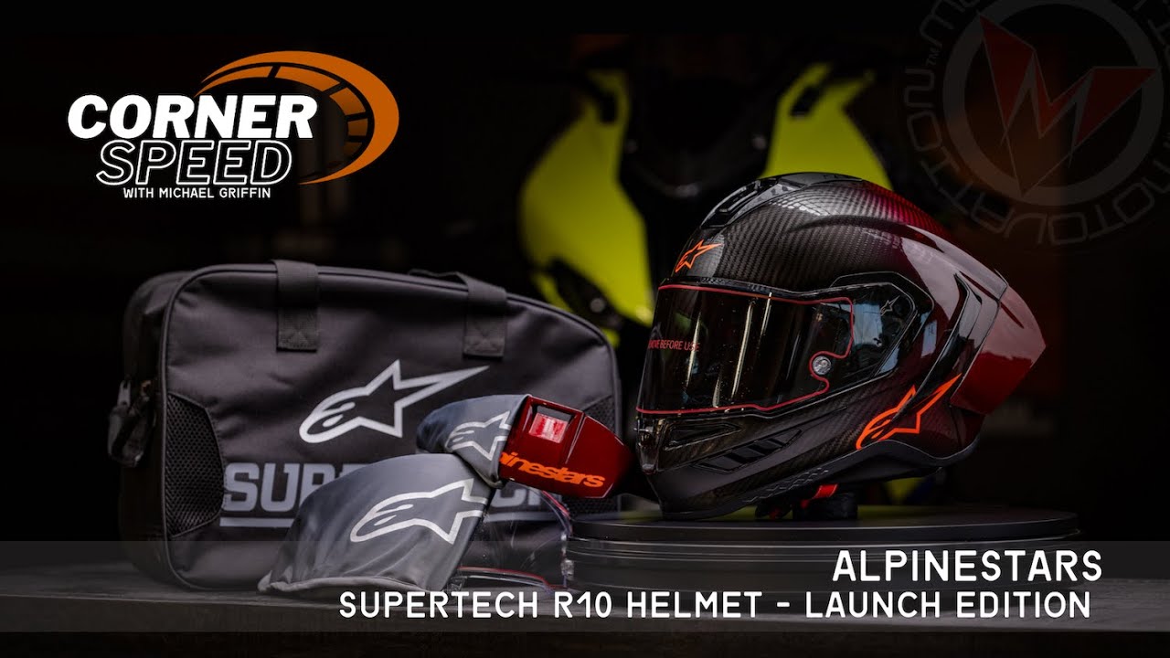 Alpinestars Supertech R10 Helmet Unbox - Corner Speed - Ep 1