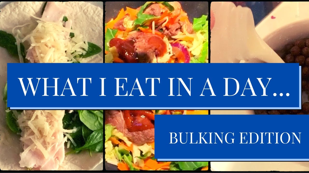 What I Eat in a Day - 4000 Calorie, Bulk Edition | Tom Leaver Training