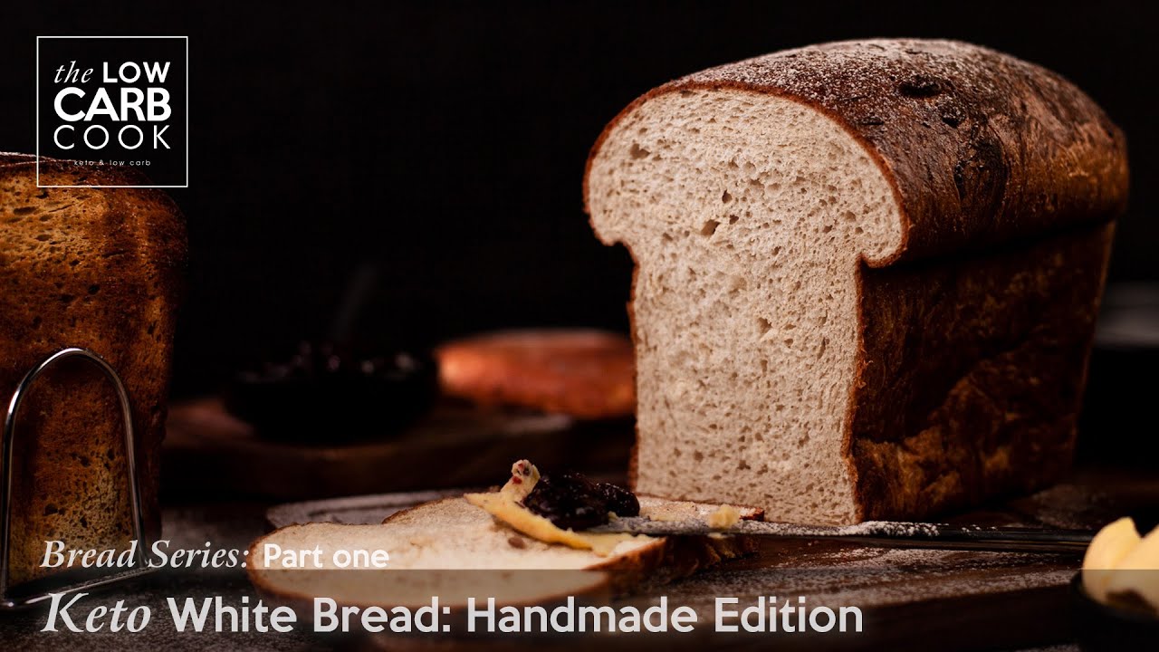 The Best White Keto and Low Carb Bread - Standmixer Edition.  #TheLowCarbCook #Keto #LowCarb #Bread