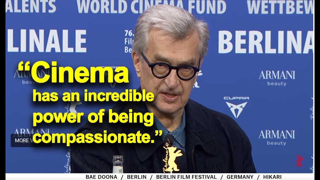 @berlinale Jury President Wim Wenders at #berlinale #live Opening Press Conference #berlinale2026