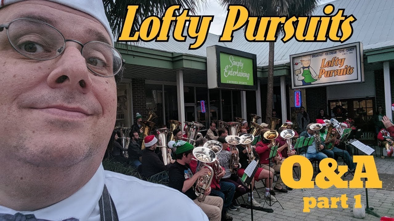Lofty Pursuits Questions and Answers #1