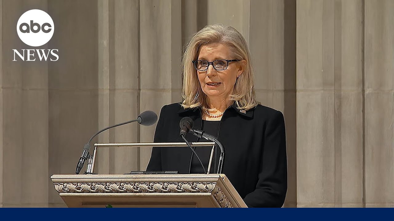 FULL REMARKS: Liz Cheney says 'goodnight, sweet dad' in eulogy for Dick Cheney