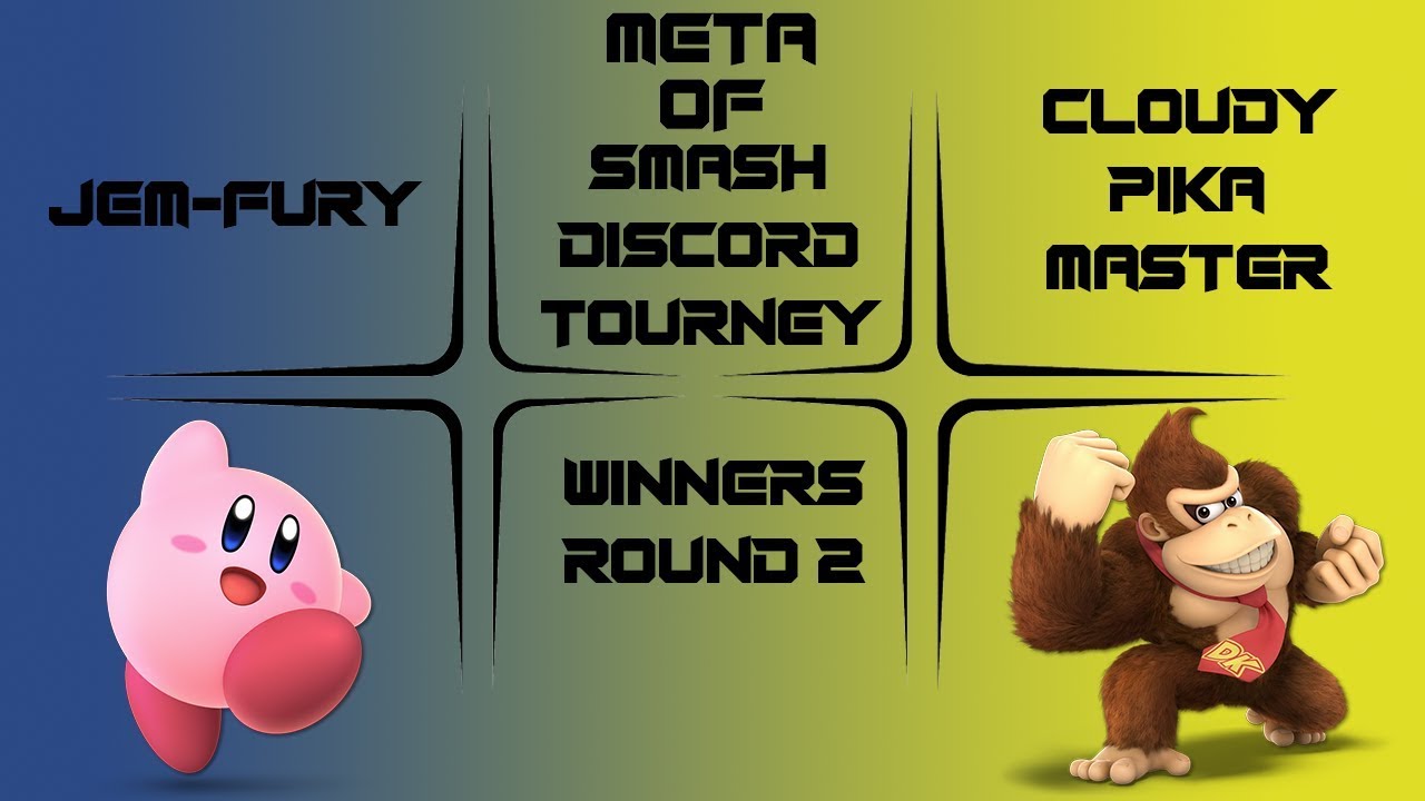 Jem-Fury (Kirby) VS CloudyPikaMaster (Donkey Kong) | Meta Of Smash Discord Tourney
