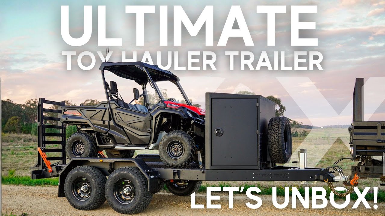 A Plant Trailer with TUFFRIDE Suspension! Let's Unbox