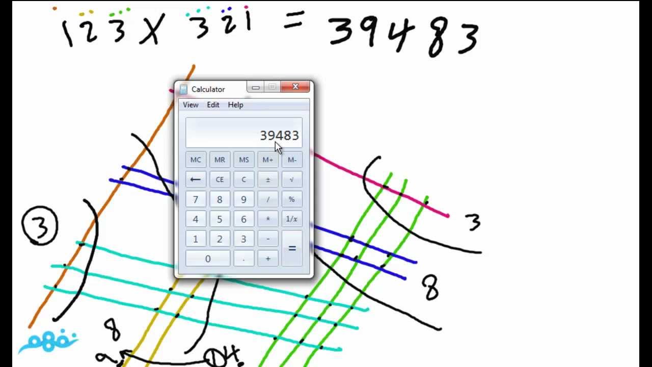 تعلم ضرب الأرقام على الطريقة اليابانية بدون آلة حاسبة | أساسيات الحساب للجميع | نفهم