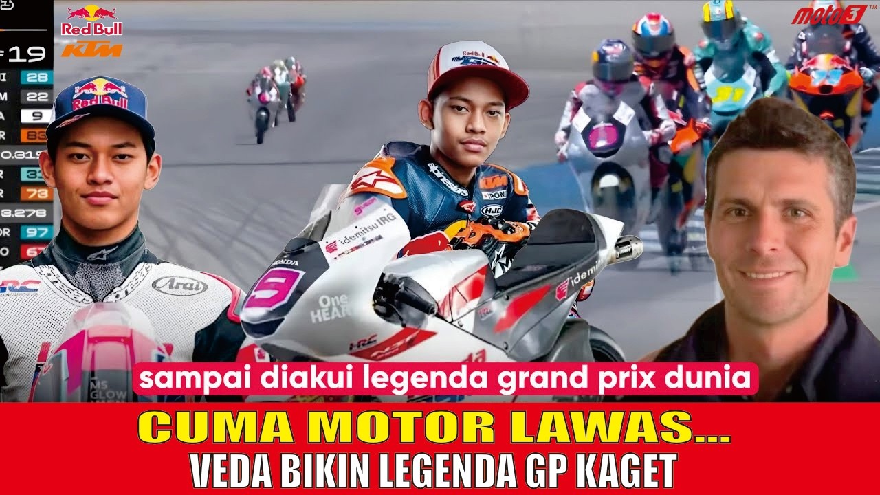 Legenda GP Sampai Kaget! 5+ Kehebatan Veda Menaklukkan Lintasan dengan Motor Lawas
