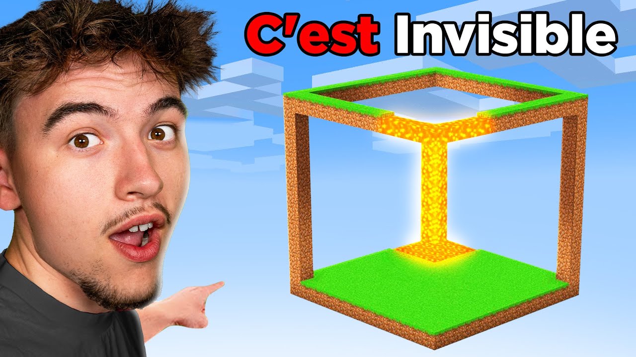 Les Illusions INVISIBLE à VOIR sur Minecraft !
