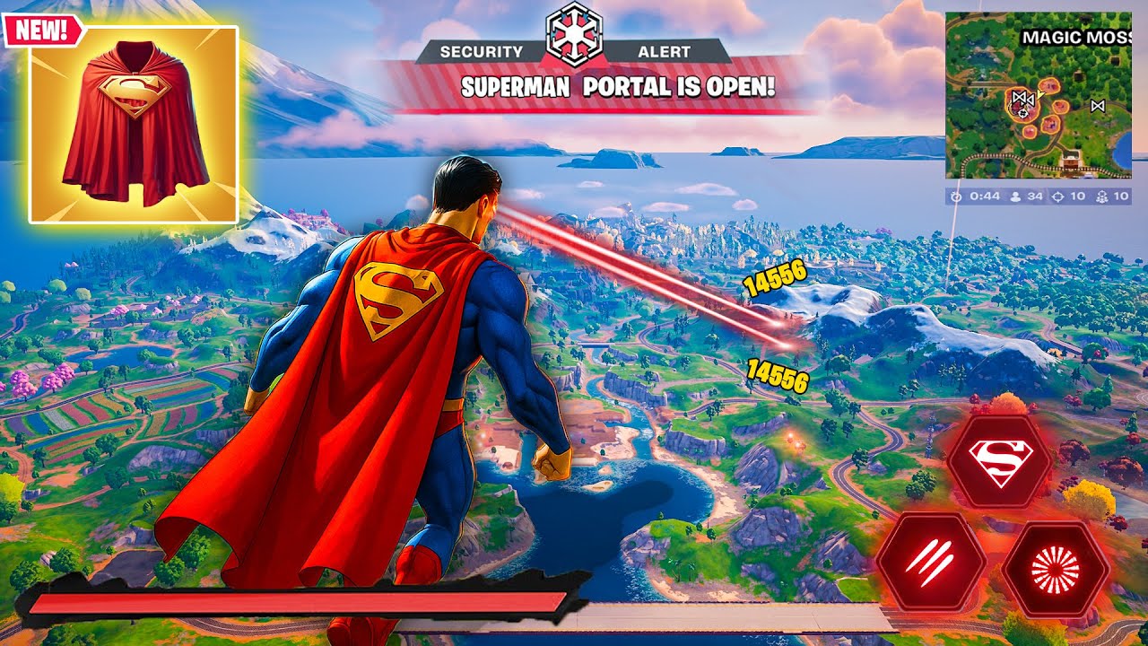*NEW* FORTNITE SUPERMAN PORTAL IS OPEN!