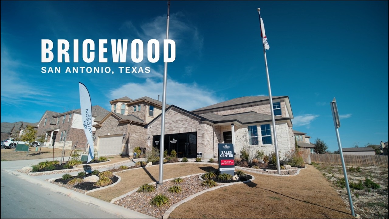 Model Home Tour & Community Overview | Bricewood | San Antonio, TX