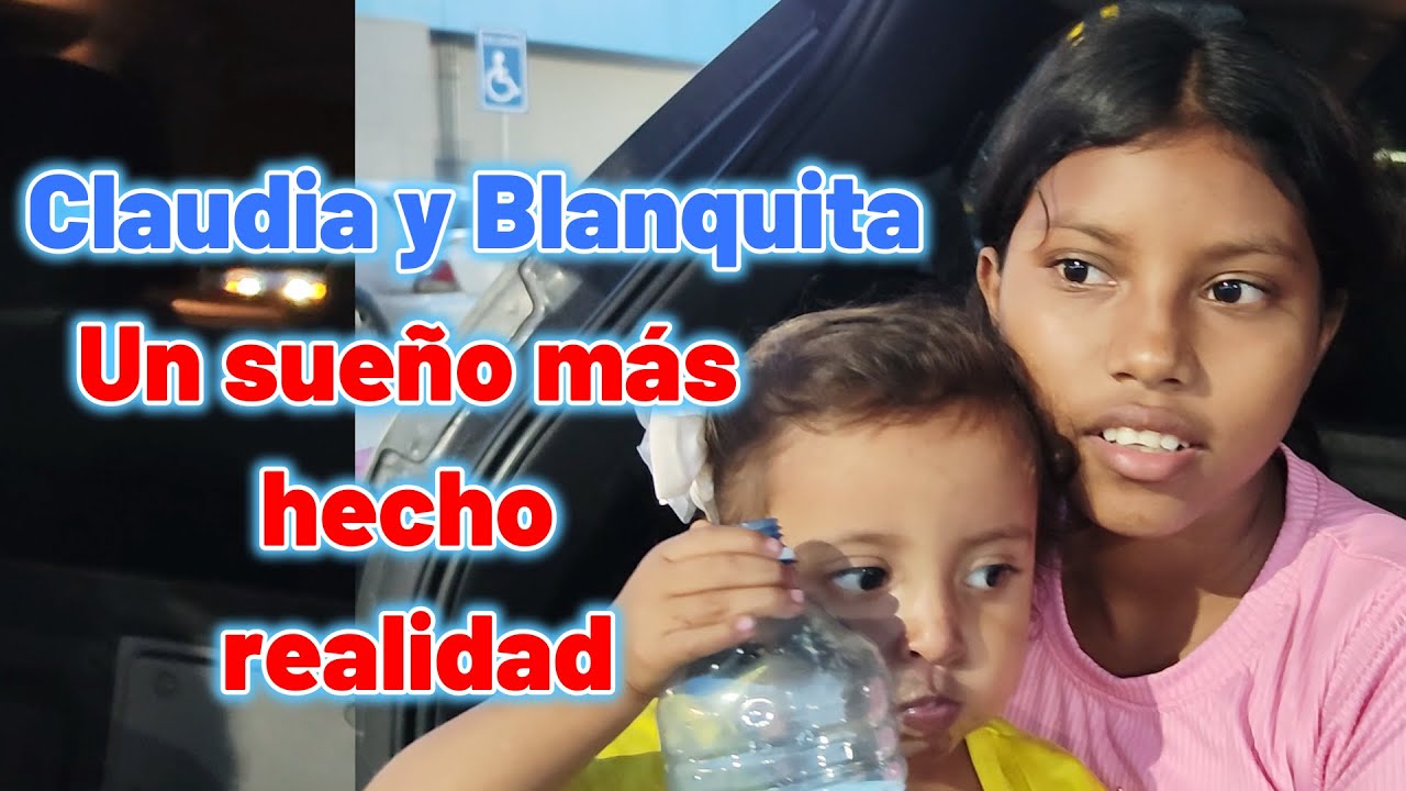 Claudia Y Blanquita un sueño más hecho realidad!
