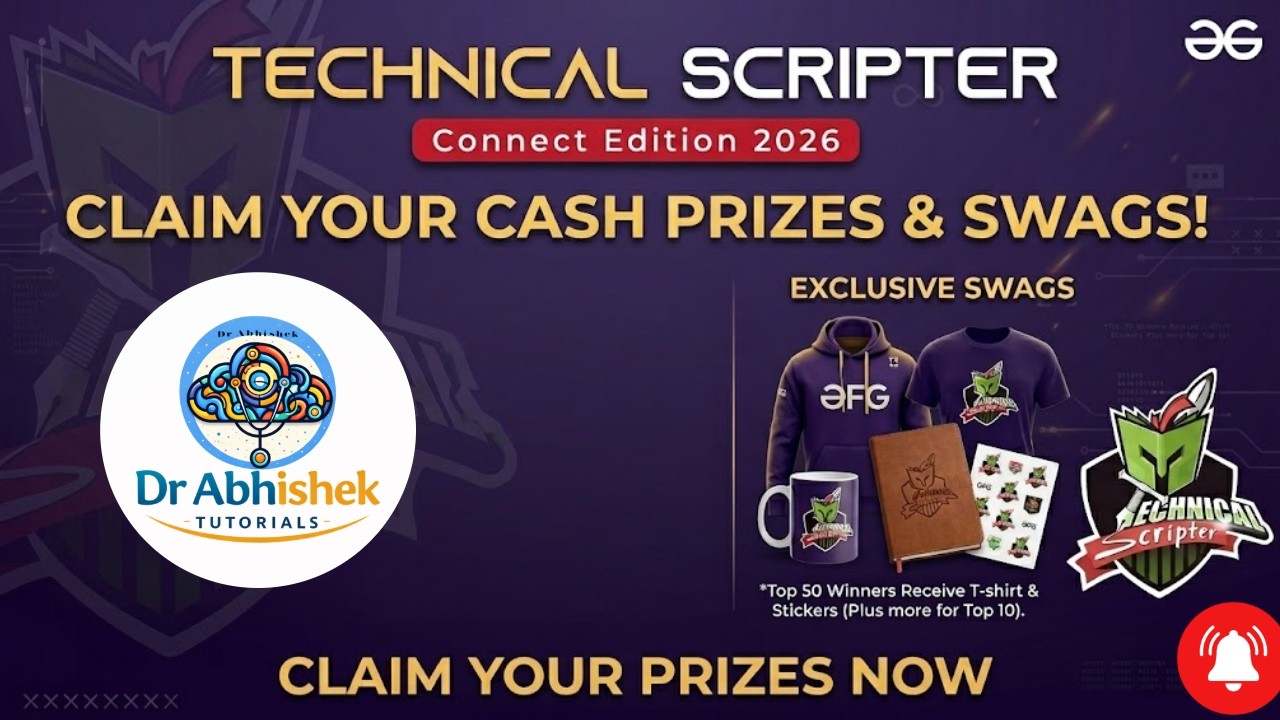 Получите свои призы и денежные подарки | Объяснение работы GFG Technical Scripter | Важные обновл...