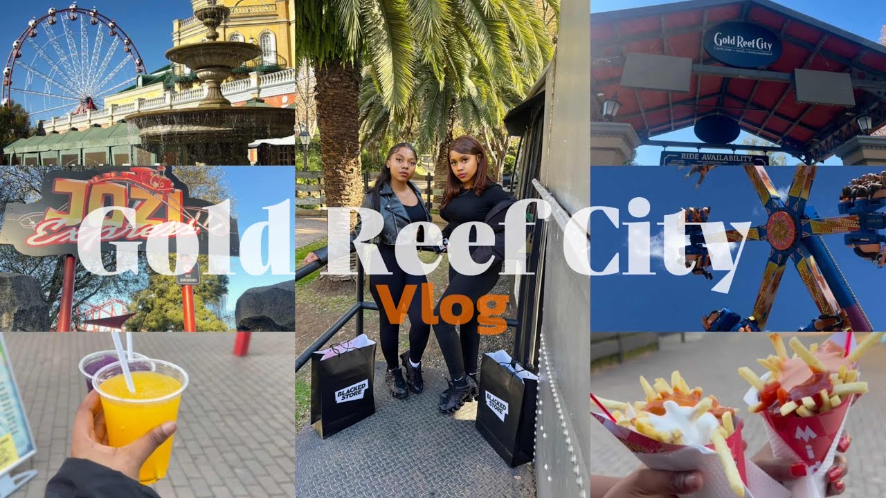 VLOG: Come To Gold Reef City With Me🎡🎢