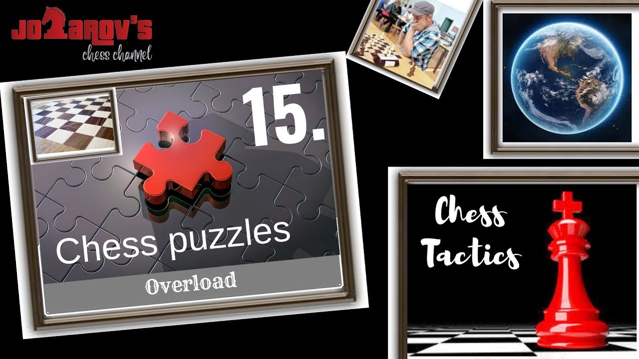 Chess tactics - Chess puzzles - Overload