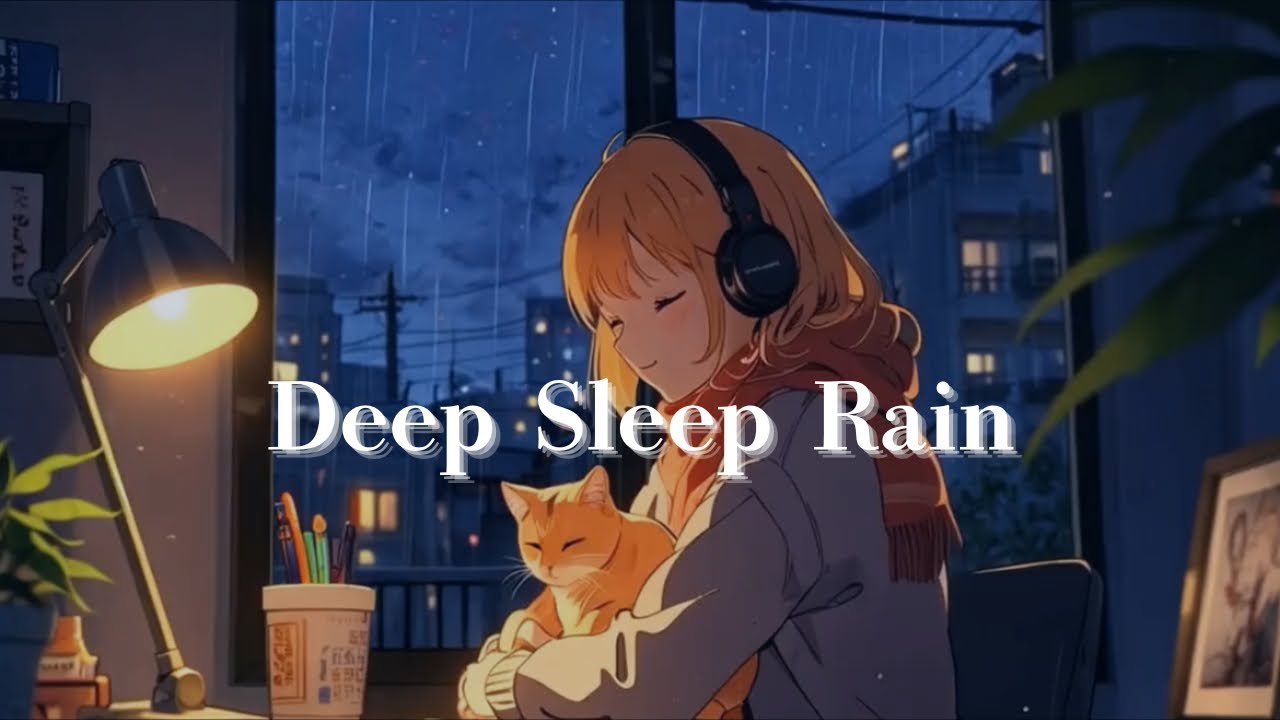 Rain Sounds for Sleeping 🌧️ No Music, Dark Screen (75 Minutes)