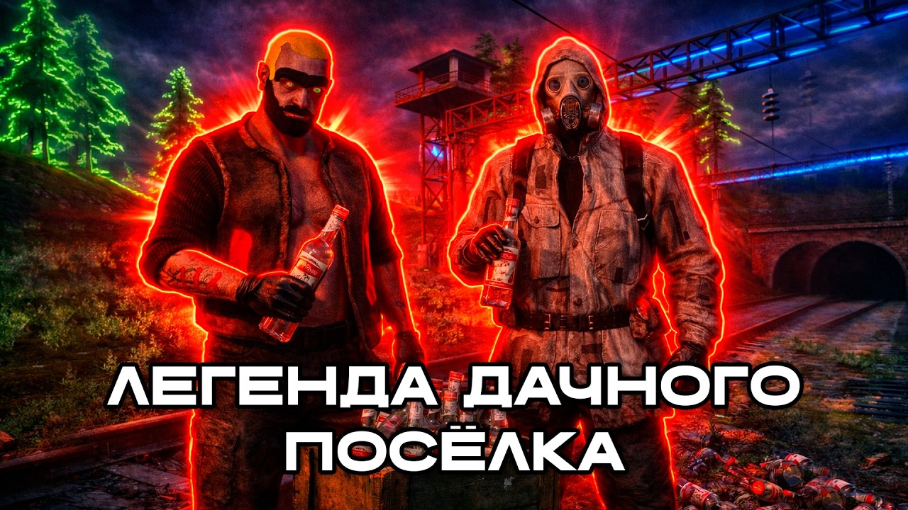 ВЕСЁЛЫЙ МОД ПРО АЛКАШЕЙ | STALKER: Легенда Дачного Посёлка