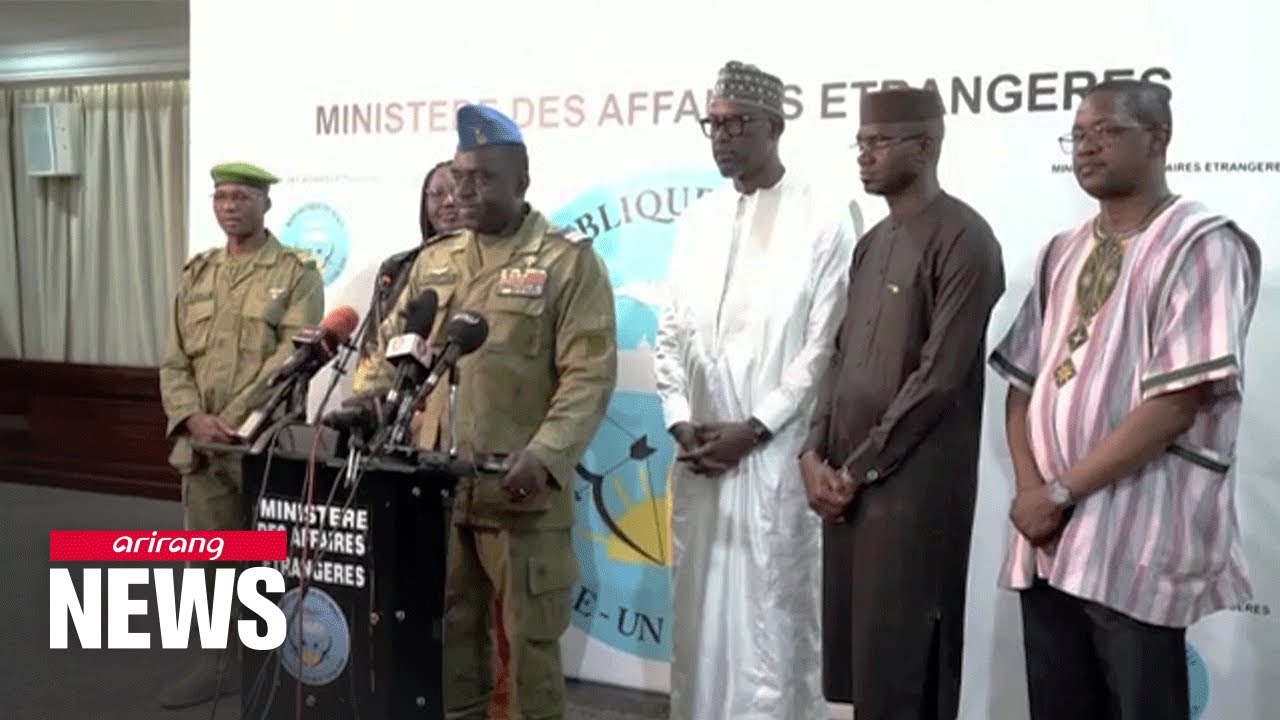 Mali, Niger, and Burkina Faso military juntas sign joint security pact