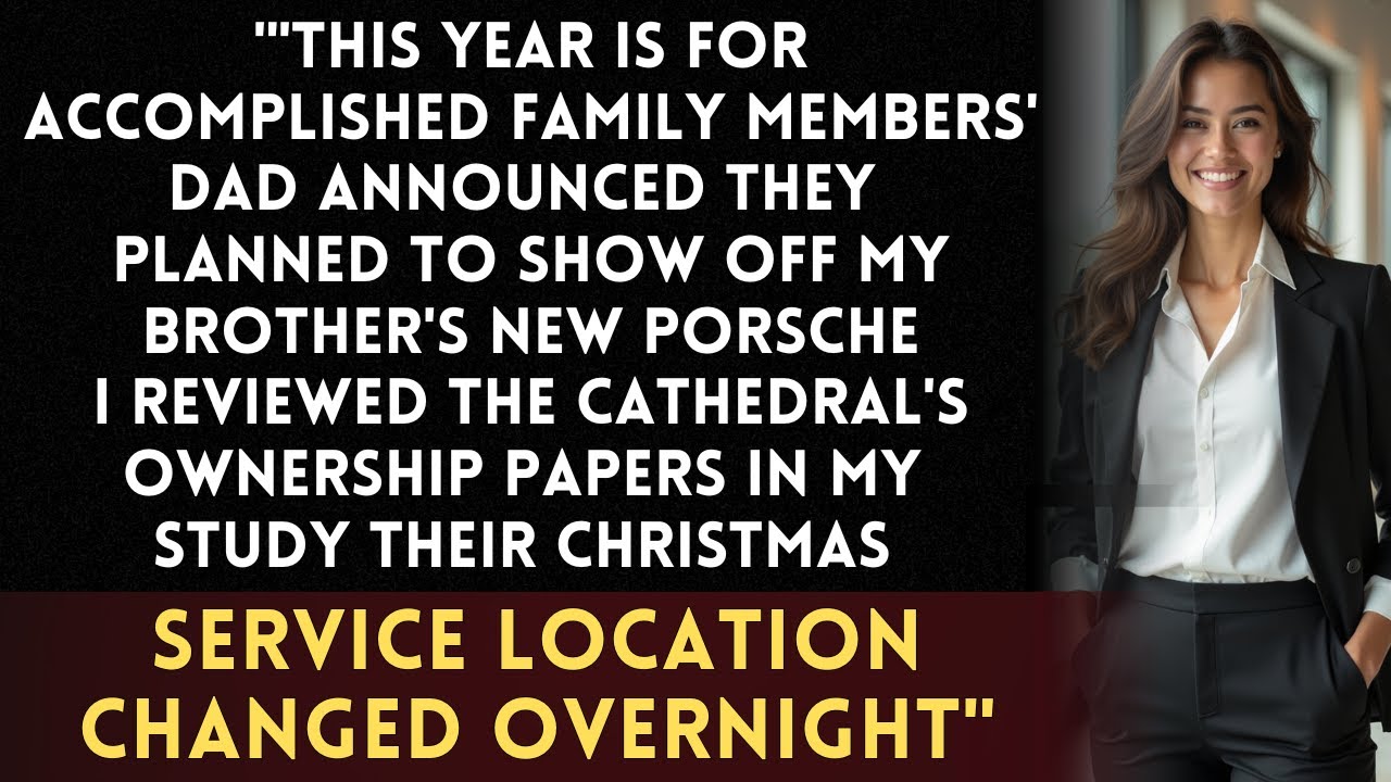 Parents Uninvited Me From Christmas - Their Church's Cathedral Is Mine