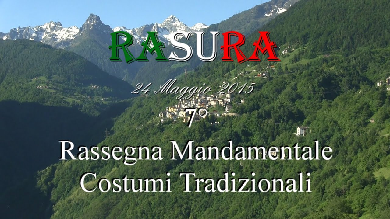 Rasura 24 maggio 2015 Costumi Tradizionali