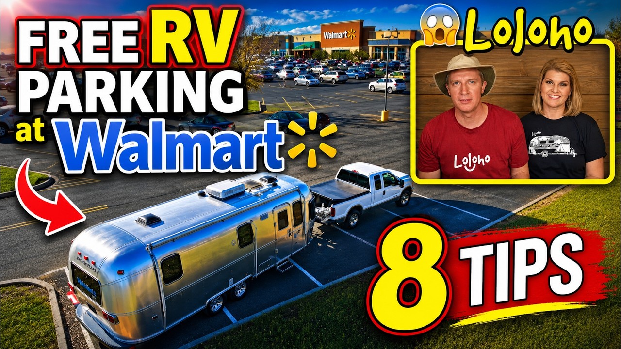 "Can I Still Park My RV Overnight for Free at Walmart?" 8 Tips -- UPDATED!