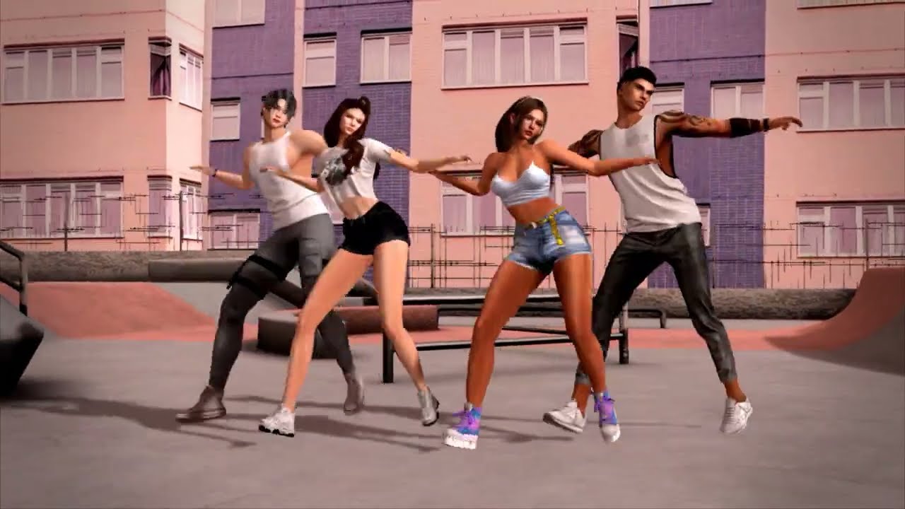 Pascal Letoublon - Friendships. (Second Life Shuffle Dance Challenge)