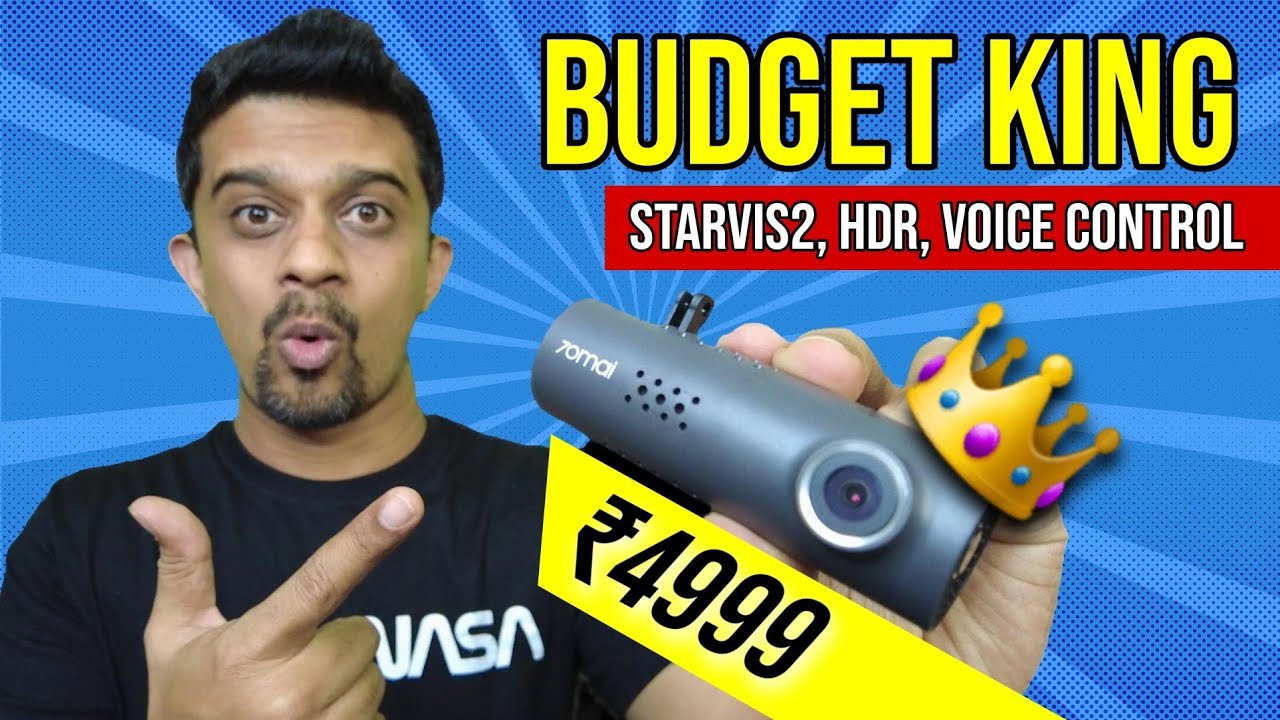 70mai M200 (Starvis-2 @₹4999) | Video Quality REVIEW + Unboxing + App Setup | Gizmobeep